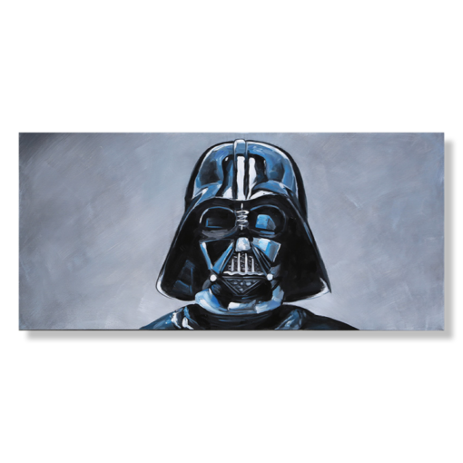 Een schilderij van Darth Vader