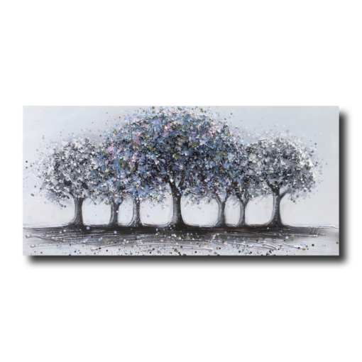 een schilderij van een boom