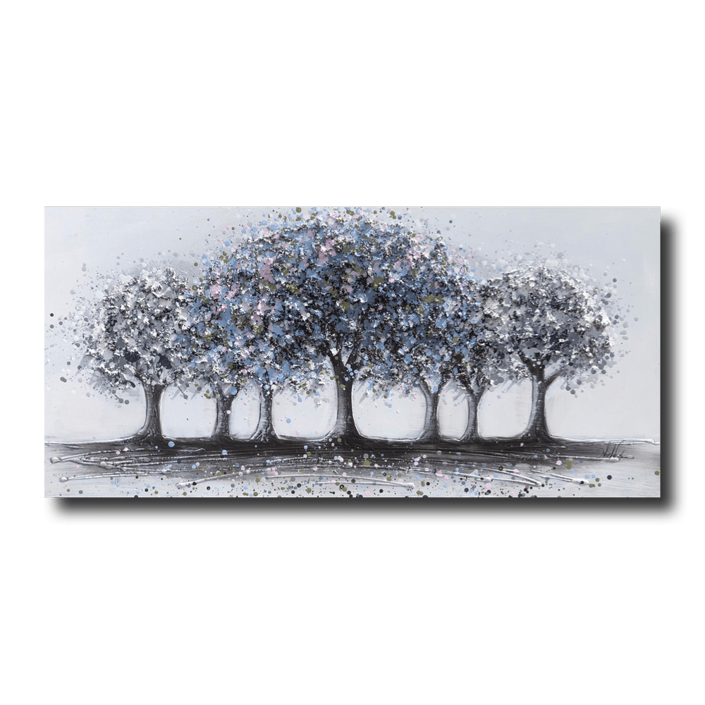een schilderij van een boom